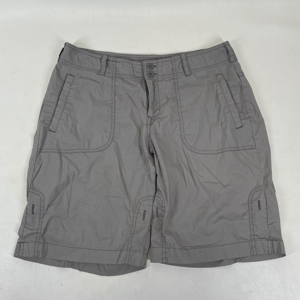 Koppen‎ Mens Utility Hiking Shorts Gray Cotton Blend Size 33 Waist Outdoor Trail